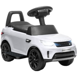 Land Rover - Macchina Elettrica per Bambini Licenza Discovery 6V Velocità 3km/h Bianco