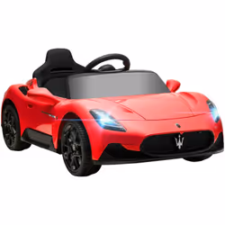 Macchina Elettrica Macchina Elettrica per Bambini Licenza Maserati MC20 Velocità 3-5km/h Rosso Scatena l'entusiasmo dei tuoi ...