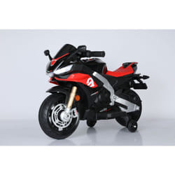 Moto Elettrica per Bambini 12V con Licenza Aprilia RSIV Small Nera