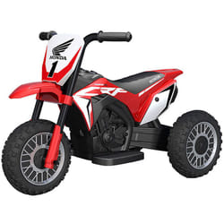Honda - Moto Elettrica per Bambini 3 Ruote 6V con Licenza CRF450RL Rosso