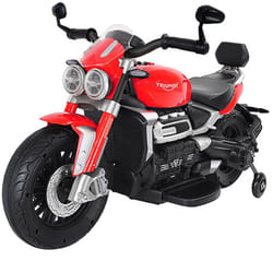 Triumph - Moto Elettrica per Bambini 12V con Licenza Rocket 3GT Rossa