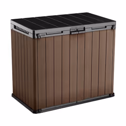 Baule Baule da Esterno Keter Darwin Store-it-Out 140x80x120 cm in Evothech+ Marrone Store-It-Out Darwin è il porta attrezzi d ...
