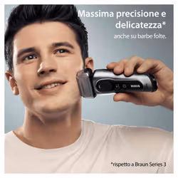 Braun Series 8 8517s Trimmer Argento - Vista aggiuntiva 5