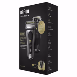 Braun Series 9 Pro+ 9525s Wet & Dry Rasoio Trimmer Metallico - Vista aggiuntiva 6