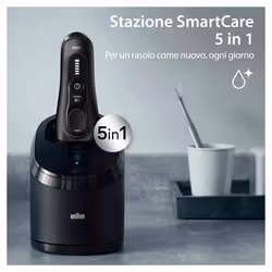 Braun Series 8 8560cc Wet & Dry Rasoio Trimmer Nero - Vista aggiuntiva 4