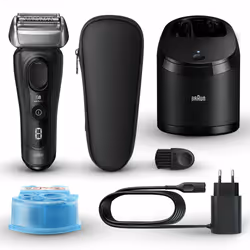 Braun Series 8 8560cc Wet & Dry Rasoio Trimmer Nero - Vista aggiuntiva 5