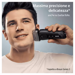 Braun Series 8 8560cc Wet & Dry Rasoio Trimmer Nero - Vista aggiuntiva 6