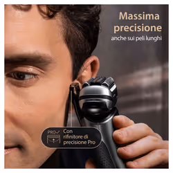 Braun Series 9 Pro+ 9575cc Wet & Dry Rasoio Trimmer Metallico - Vista aggiuntiva 5