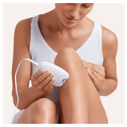 Braun Silk-épil 1 1-000, Epilatore Elettrico Donna Con Cavo, Pelle Liscia Per Settimane, Bianco/Rosa - Vista aggiuntiva 7