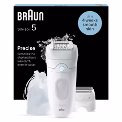 Braun Silk-épil 5 5-041 28 pinzette Bianco - Vista aggiuntiva 2