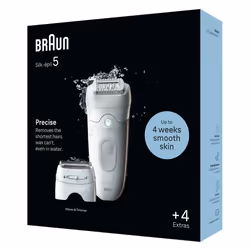 Braun Silk-épil 5 5-041 28 pinzette Bianco - Vista aggiuntiva 3
