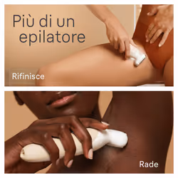 Braun Silk-épil 9 Flex 9-041 3D, Epilatore Elettrico Donna Per Epilazione Semplice, Bianco/Oro - Vista aggiuntiva 6