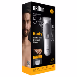 Braun Series 5 BG5500 Grigio, Bianco - Vista aggiuntiva 4