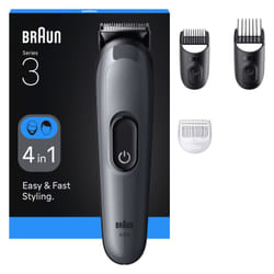 Braun AIO3500 tagliacapelli Nero, Grigio 14 Nichel-Metallo Idruro (NiMH)