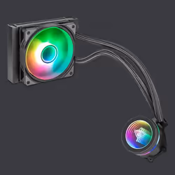 Yeyian YTS-120SL-01 sistema di raffreddamento per computer Processore Kit di raffreddamento a liquido 12 cm Nero - Vista aggiuntiva 5
