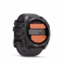 Garmin Fenix 8 51 mm Digitale 454 x 454 Pixel Touch screen Titanio Wi-Fi GPS (satellitare) - Vista aggiuntiva 6