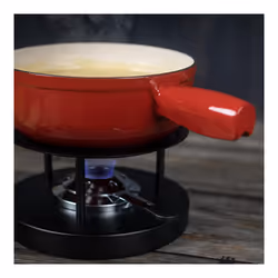 KUHN RIKON 32236 Set per fonduta 3,2 L Nero, Rosso 6 persona(e) - Vista aggiuntiva 3