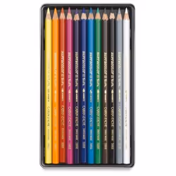 Caran d-Ache SUPRACOLOR Soft Aquarelle 12 12 pz
