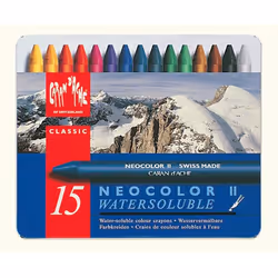 Caran d-Ache NEOCOLOR II 15's, 105 mm, 1 cm, 15 pz