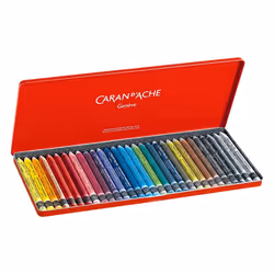 Caran d-Ache 7500.330 pastello Colori a cera Multicolore 30 pz - Vista aggiuntiva 3