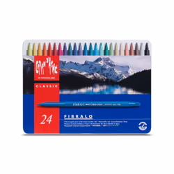 Caran d-Ache 185.324 marcatore Medio Multicolore 24 pz