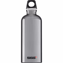 SIGG Traveller, 600 ml, Sport, Alluminio, Alluminio, Adulto, Tappo avvitabile
