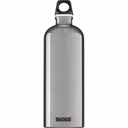 SIGG 1.0 L Traveller, 1000 ml, Alluminio, Tappo avvitabile, Plastica, Aluminium, 257 mm