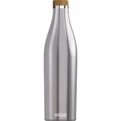 SIGG Meridian Brushed, 700 ml, Uso quotidiano, Acciaio spazzolato, Bamboo, Acciaio inox, Monocromatico, Cina