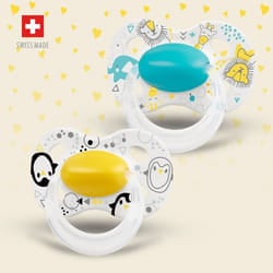 Medela ORIGINAL Ciuccio classico Ortodontico Silicone Multicolore