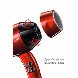 Valera Swiss Silent Jet 8500 asciuga capelli 2000 W Rosso - Vista aggiuntiva 6