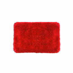 Spirella 7610583130730, Rosso, Monocromatico, Rettangolare, Microfibra, Poliestere, 40 °C, 60 x 90 cm