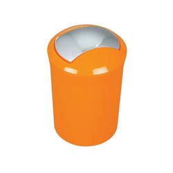 Spirella 7610583143822 bidone per la spazzatura 5 L Rotondo Polistirene (PS) Arancione
