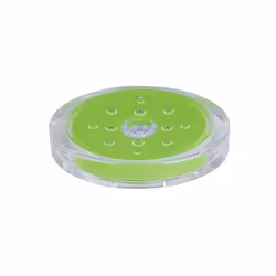 Spirella SYDNEY, Verde, Trasparente, Acrilico, Ovale, 130 mm, 100 mm, 30 mm