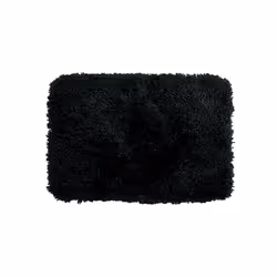 Spirella 7610583162229, Nero, Monocromatico, Rettangolare, Microfibra, 40 °C, 70 x 120 cm