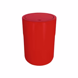 Spirella 7610583174598, 5 L, Rotondo, Polistirolo, Rosso, Manuale, 19 cm