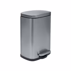 Spirella 7610583198334, 5 L, Rotondo, Acciaio spazzolato, Pedale, Acciaio inox, 214 mm