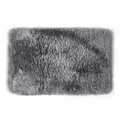 Spirella 7610583200297, Grigio, Monocromatico, Rettangolare, Microfibra, Poliestere, 40 °C, 40 x 60 cm