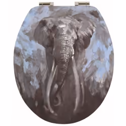 Top per bagno di Spirella. Design elefante. Prodotto in poliestere. Dimensioni: 37 x 43,5 cm