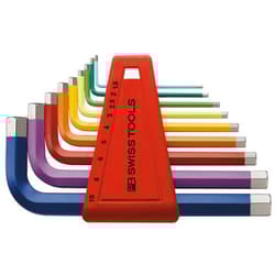 PB Swiss Tools PB 210 H RB Set di chiavi esagonali a L Metrico 9 pz