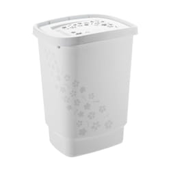 Rotho 17560 porta biancheria 55 L Rettangolare Polipropilene (PP) Grigio