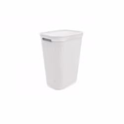 Rotho Brisen, 50 L, Rettangolare, Plastica, Bianco, Manuale, 340 mm