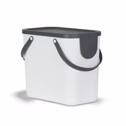 Rotho Albula, 25 L, Rettangolare, Bianco, 235 mm, 400 mm, 340 mm