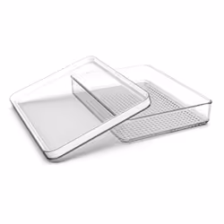 Rotho 1050990000WS parte e accessorio per frigoriferi/congelatori Cassetto Trasparente, Bianco