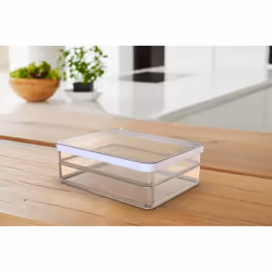 Rotho 1050990000WS parte e accessorio per frigoriferi/congelatori Cassetto Trasparente, Bianco - Vista aggiuntiva 4