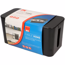 Max Hauri AG Cable Home Cable Facility Box, Scatola portacavi, Pavimento, Plastica, Nero