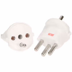 Max Hauri AG 135810 adattatore per presa di corrente Tipo J Tipo F Bianco - Vista aggiuntiva 8