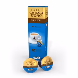 Chicco d'Oro 802024, Capsule caffè, Espresso, Caffitaly, Multicolore, 10 pz, Scatola