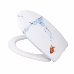 Diaqua 31171229 Coperchio rigido da WC Duroplast, Metallo, Plastica Multicolore - Vista aggiuntiva 5