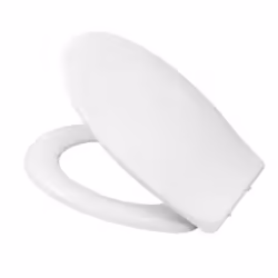 Diaqua 31164441 Coperchio rigido da WC Duroplast, Metallo Bianco - Vista aggiuntiva 5