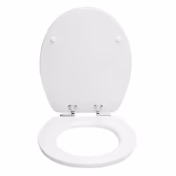 Diaqua 31171701 Coperchio rigido da WC MDF, Metallo, Plastica Multicolore - Vista aggiuntiva 2